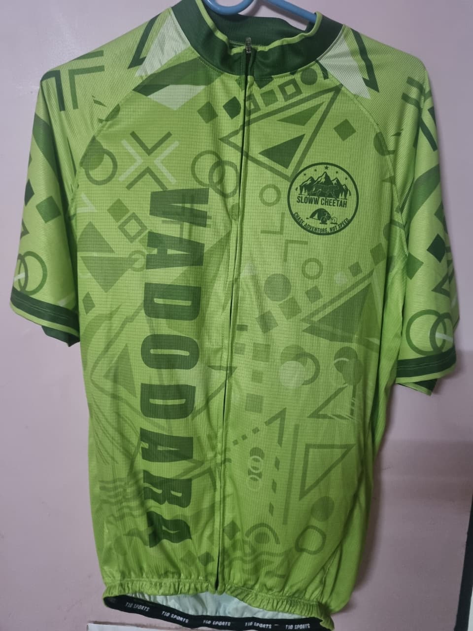 Vadodara Heritage Jersey — front, flat lay